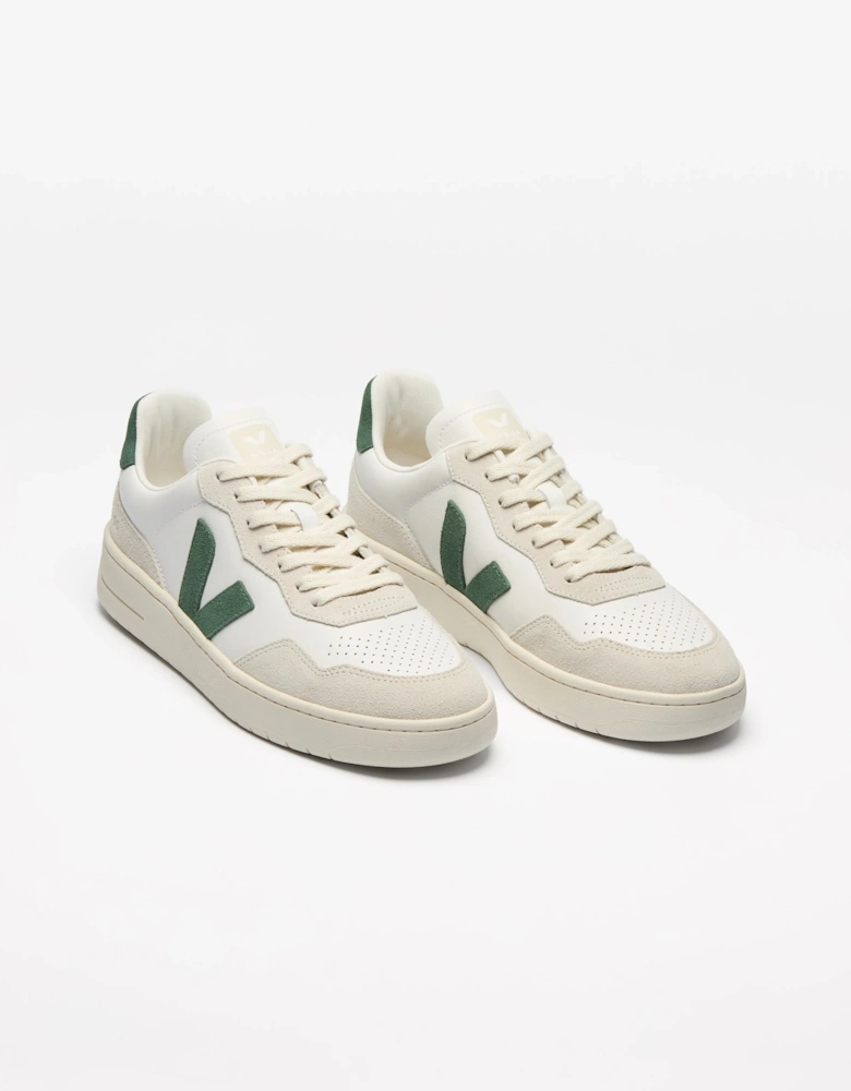 V-90 OT Leather Mens Trainers White/Cyprus