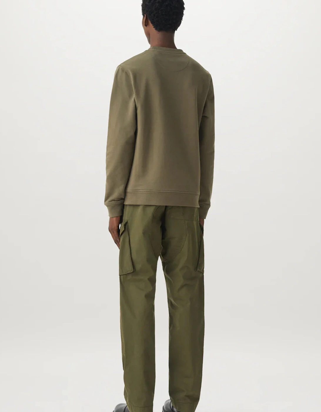 Patch Logo Sweatshirt Green