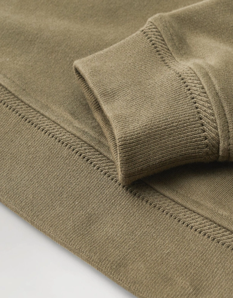 Patch Logo Sweatshirt Green