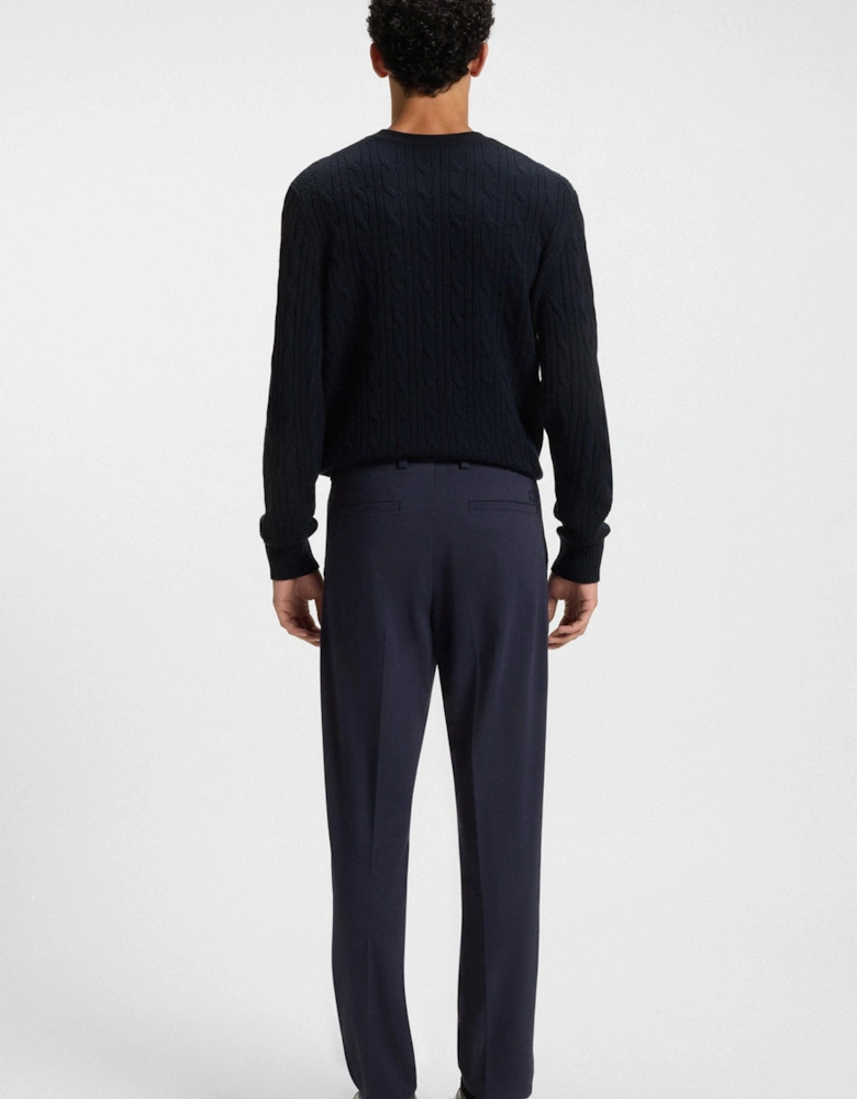 H Hetico Cable Sweater Black