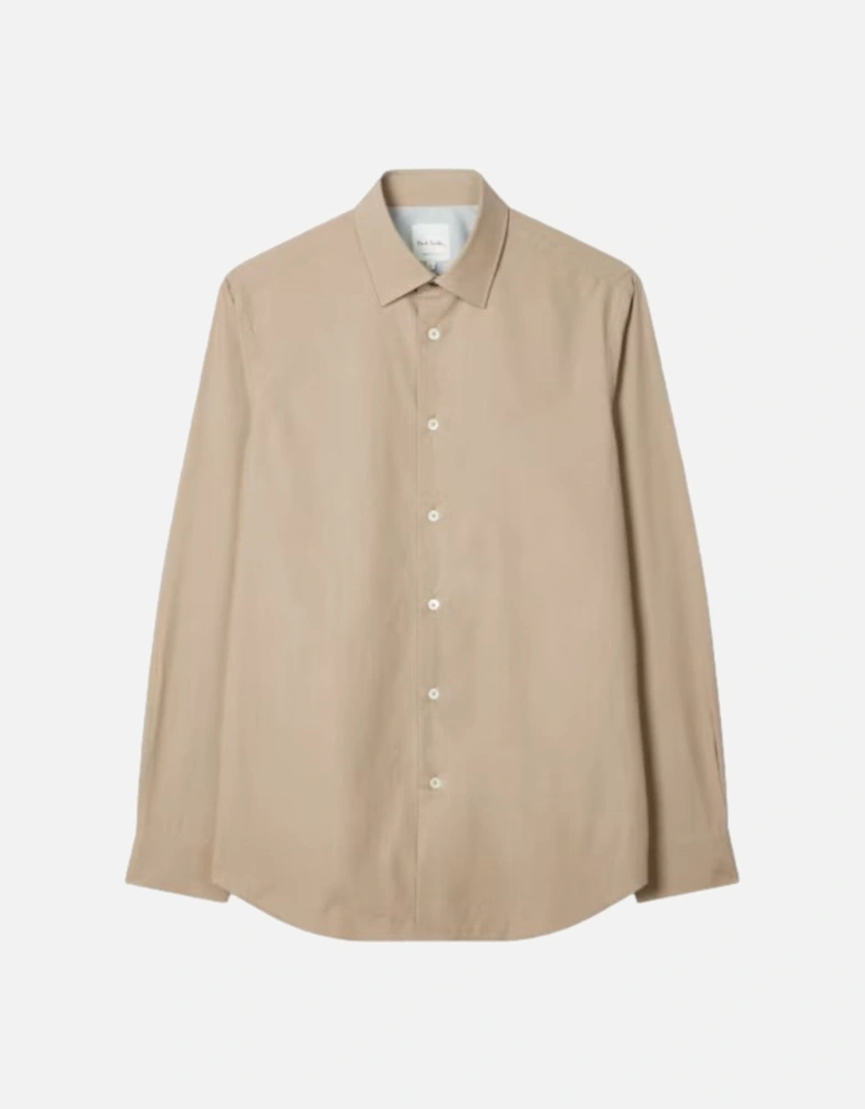 S/C Tailored Fit Shirt 73 Taupe