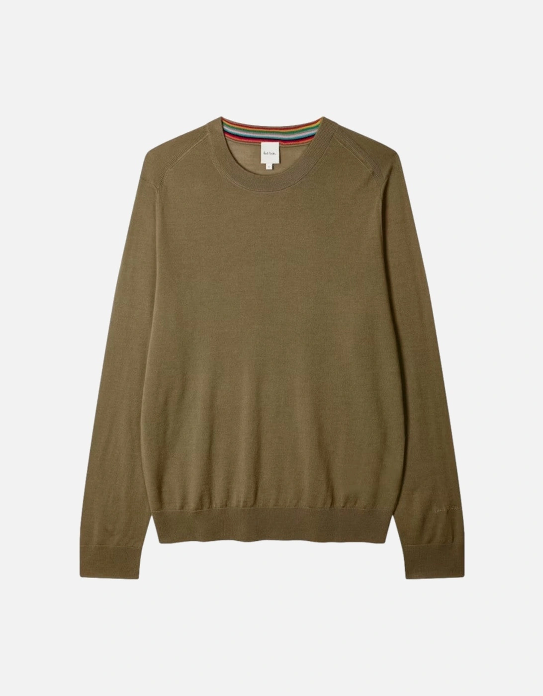 Crew Neck Sweater 63 Khaki, 6 of 5