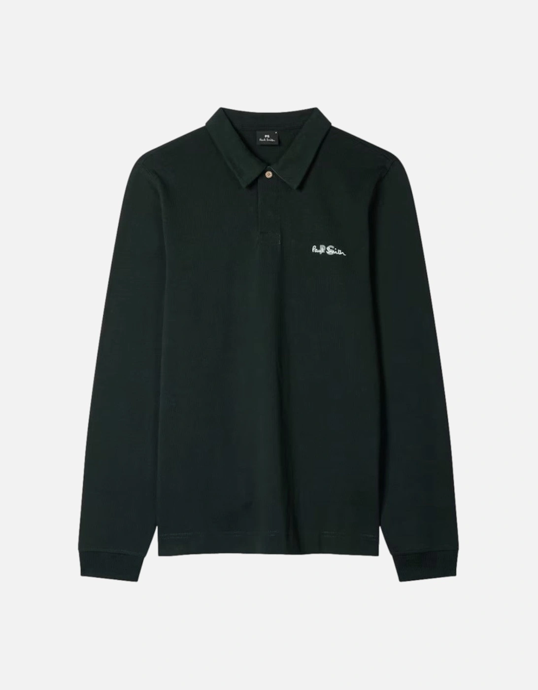 PS LS PS Emb Polo Shirt 38 Green, 5 of 4