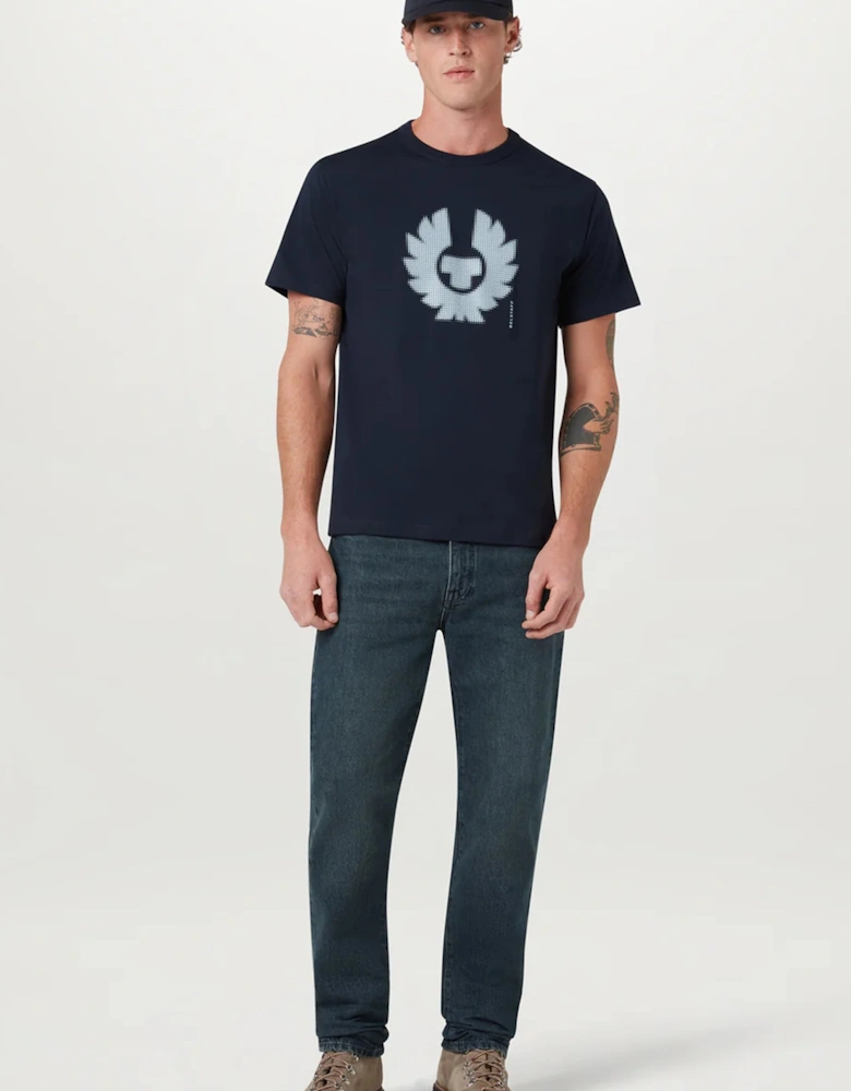 Bitmap T-Shirt Navy