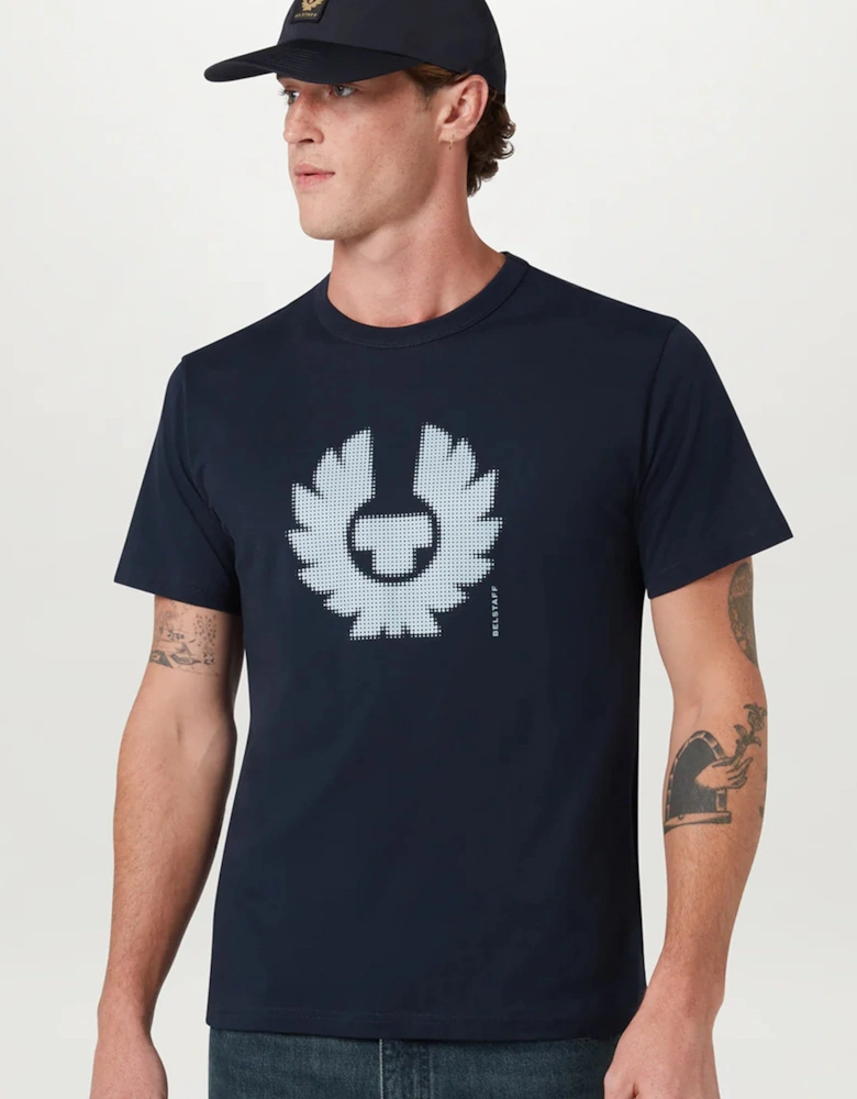 Bitmap T-Shirt Navy