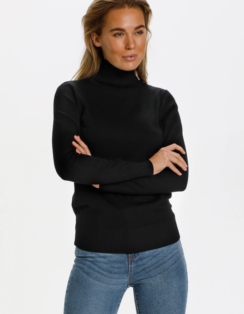 Mila Rollneck Pullover Plain