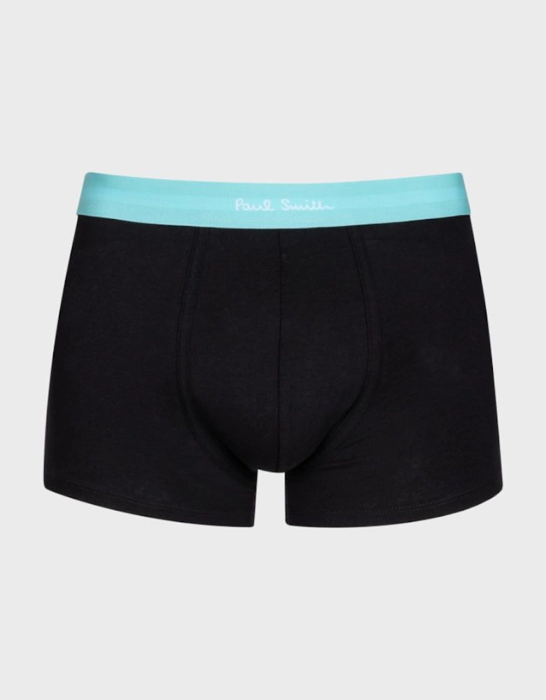 3-Pack Men's Trunks, Black/Print