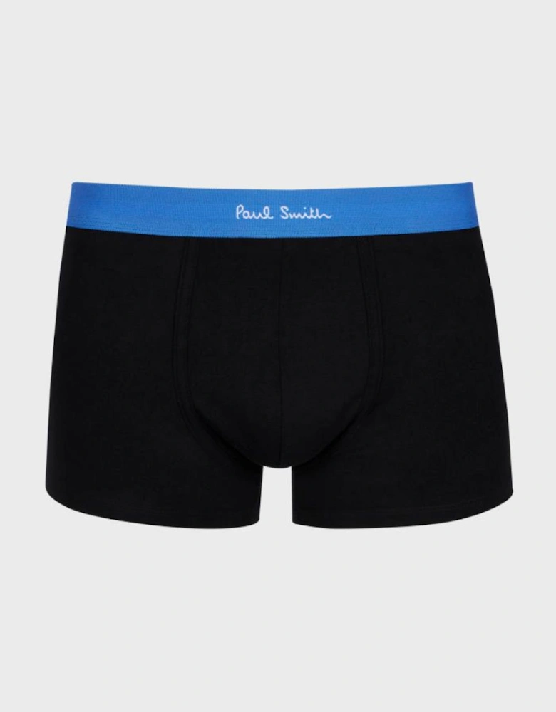 3-Pack Men's Trunks, Black/Print