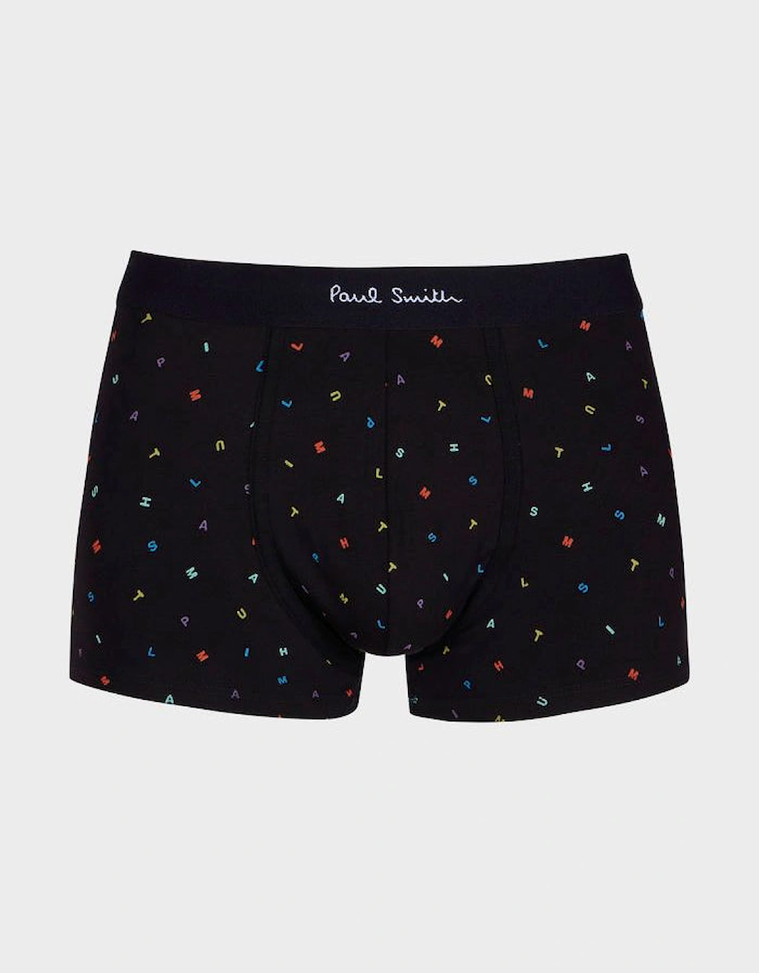 3-Pack Men's Trunks, Black/Print