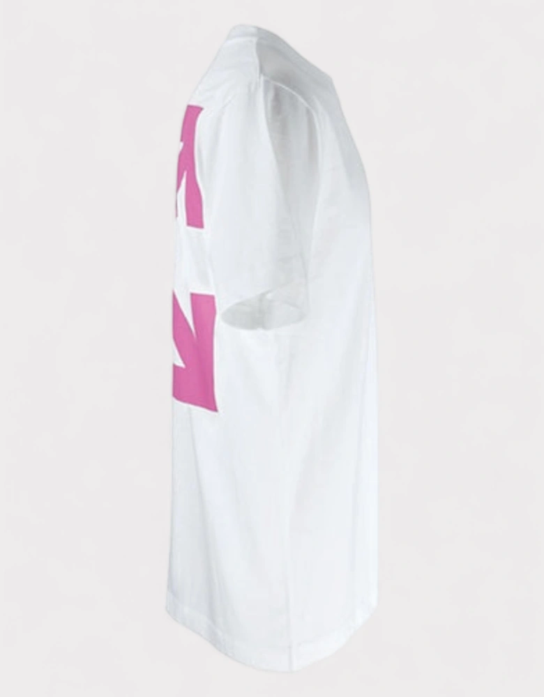 Short Sleeve Arrow Tee White