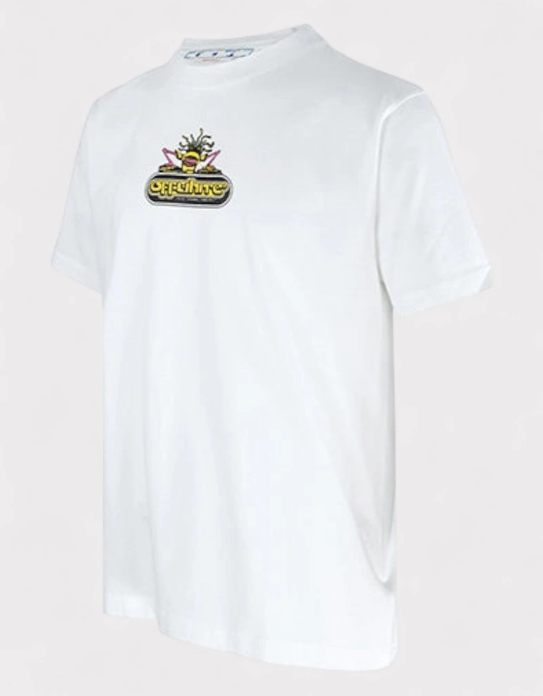 Short Sleeve Arrow Tee White