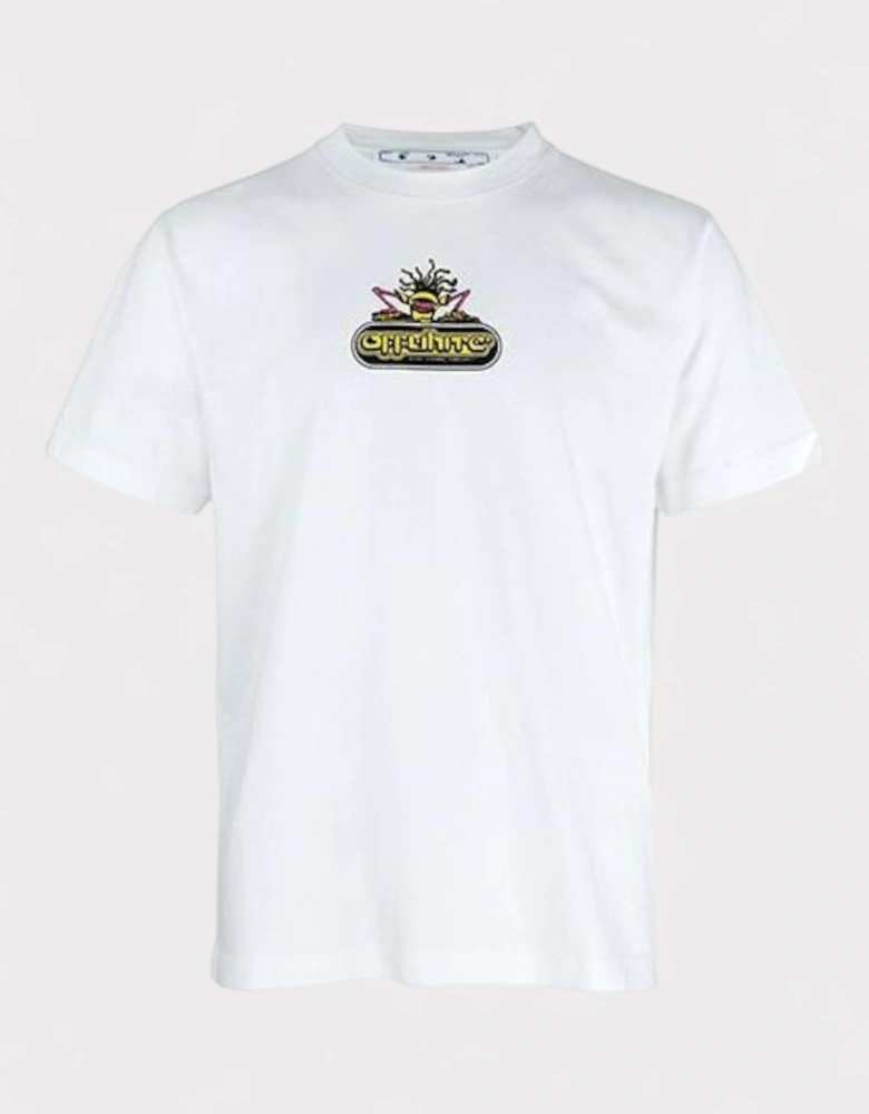 Short Sleeve Arrow Tee White