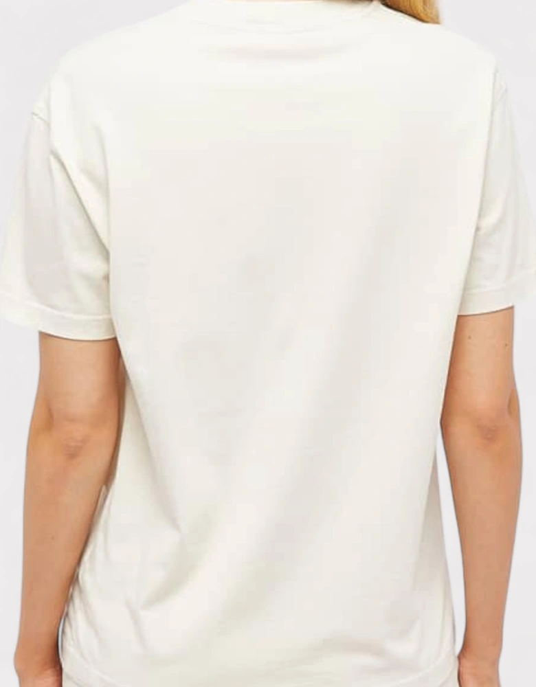 Casual Logo T-Shirt Beige