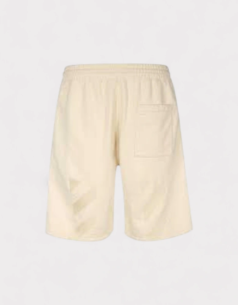 Diag Sweatshorts Beige