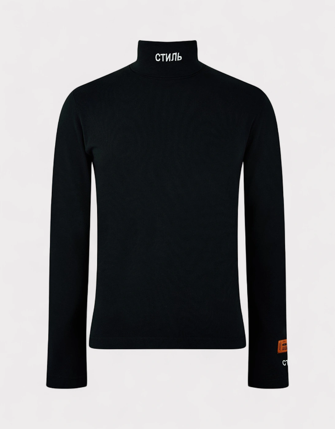 Women's Long Sleeve Rollneck Black, 5 of 4