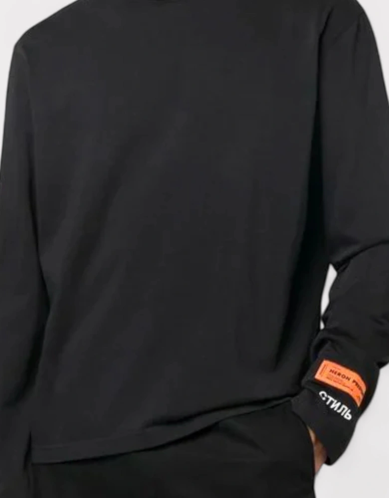 Women's Long Sleeve Rollneck Black