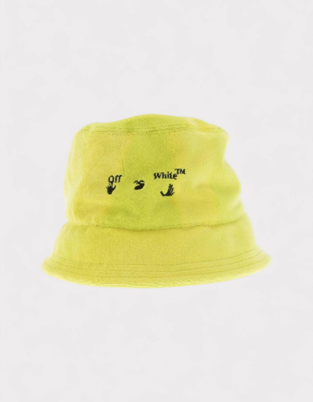 Off-White Women's Yellow Bucket Hat Fluo - Size: O/S
