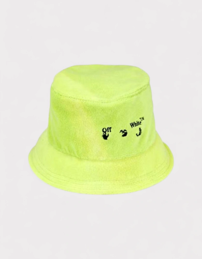 Women's Bucket Hat Yellow Fluo