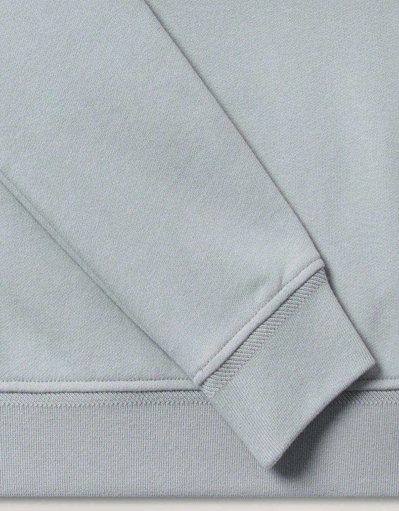 Quarter Zip Sweatshirt Blue