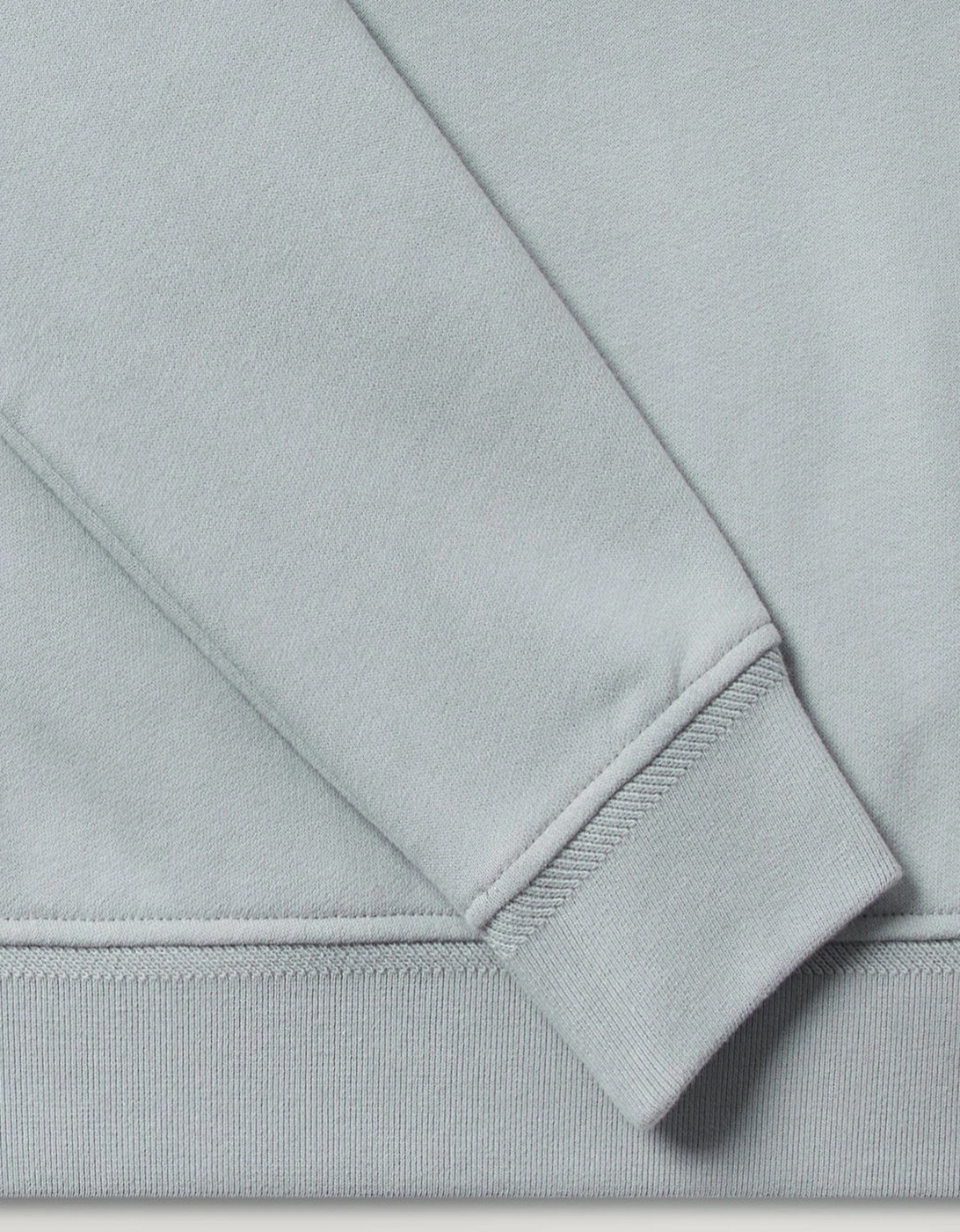 Quarter Zip Sweatshirt Blue