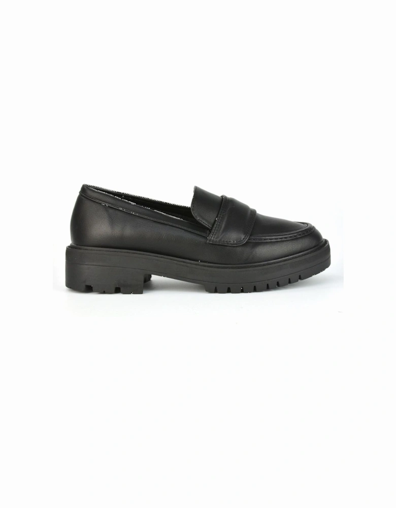'Kourtney' Chunky Sole Slip on Flat Loafers