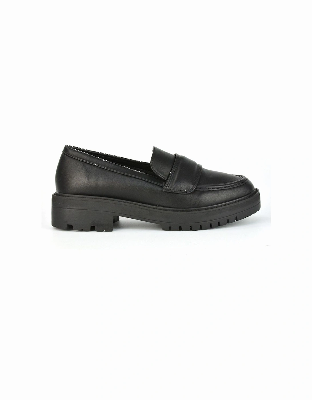 'Kourtney' Chunky Sole Slip on Flat Loafers, 2 of 1