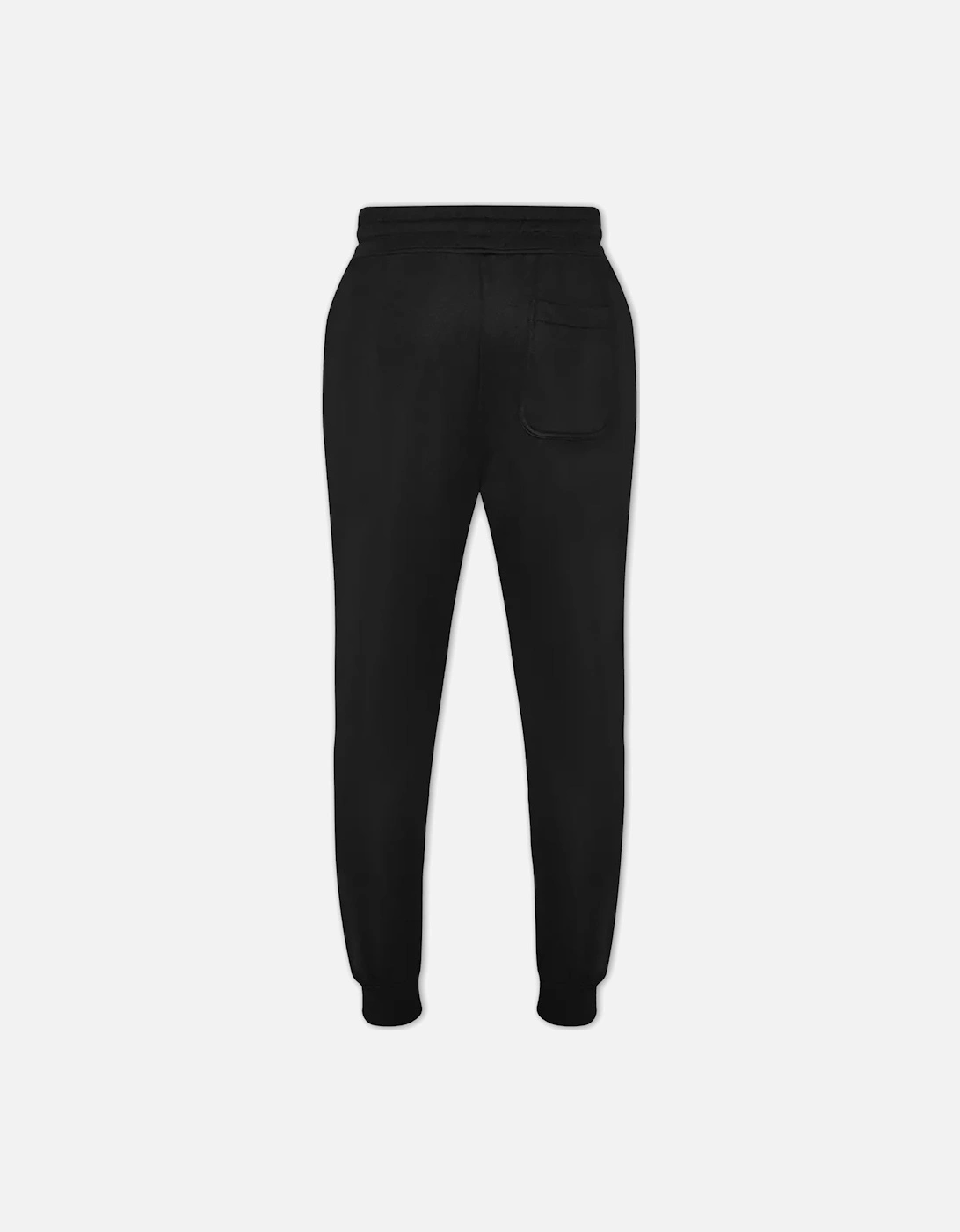 Men's Black Classic Print Sweatpants