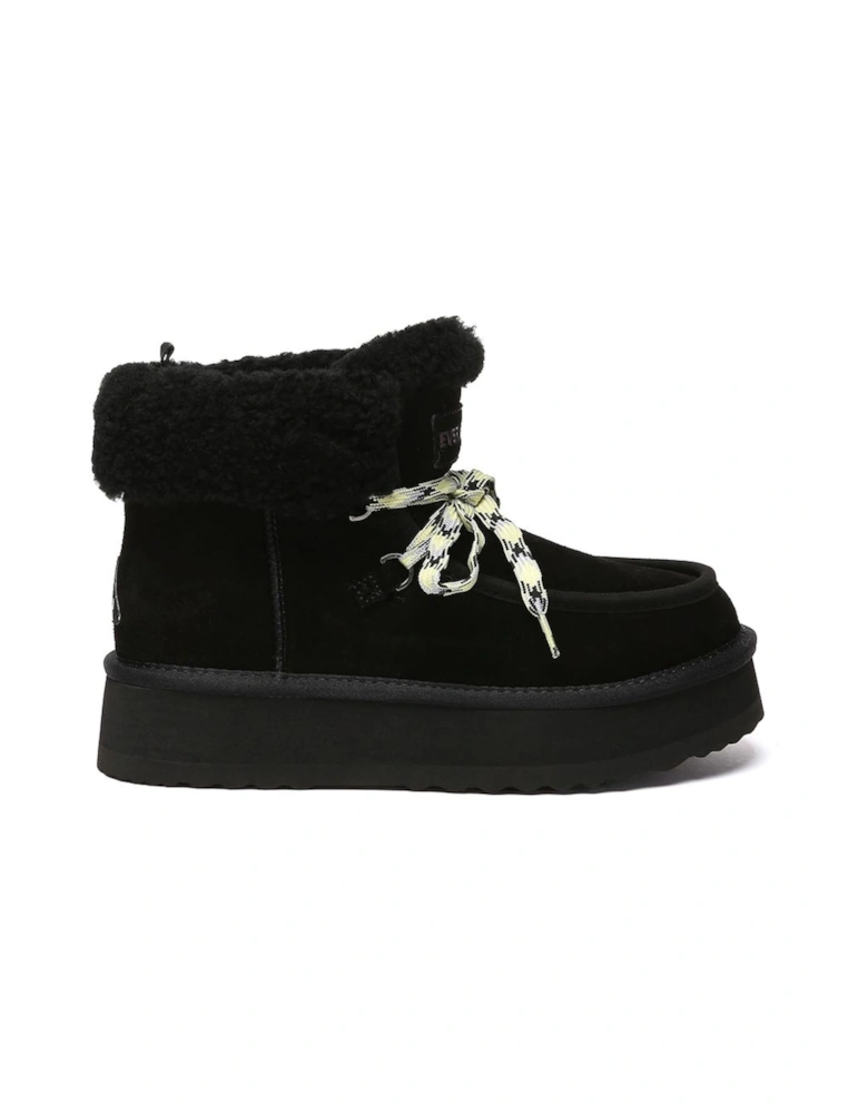 Women Lapwing Ankle Platform Boots