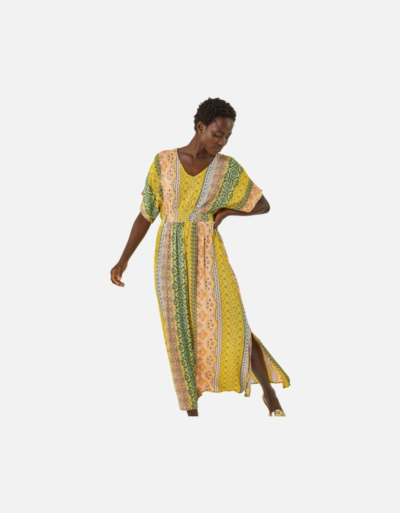 Boho Stripe Maxi Dress