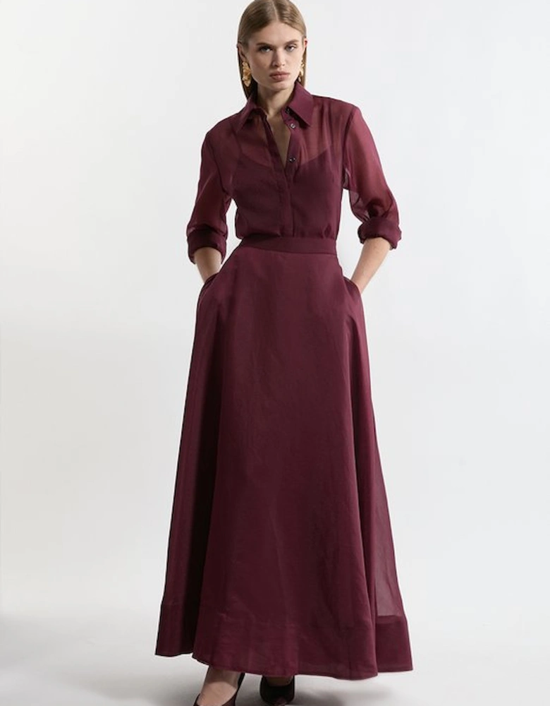Lydia Millen Tall Organdie Woven Shirt