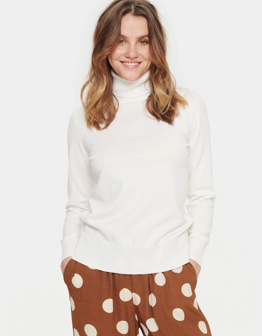 Mila Rollneck Pullover Plain, 2 of 1
