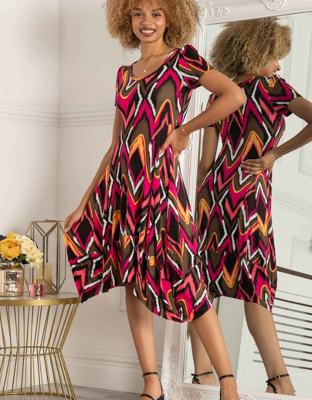 Maarja Bubble Hem Dress, 2 of 1