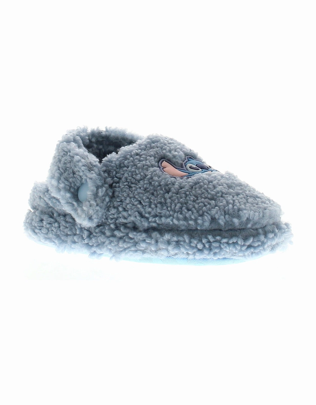 Unisex Slippers Bedale Mule Borg Backstrap Character Blue UK Size, 6 of 5