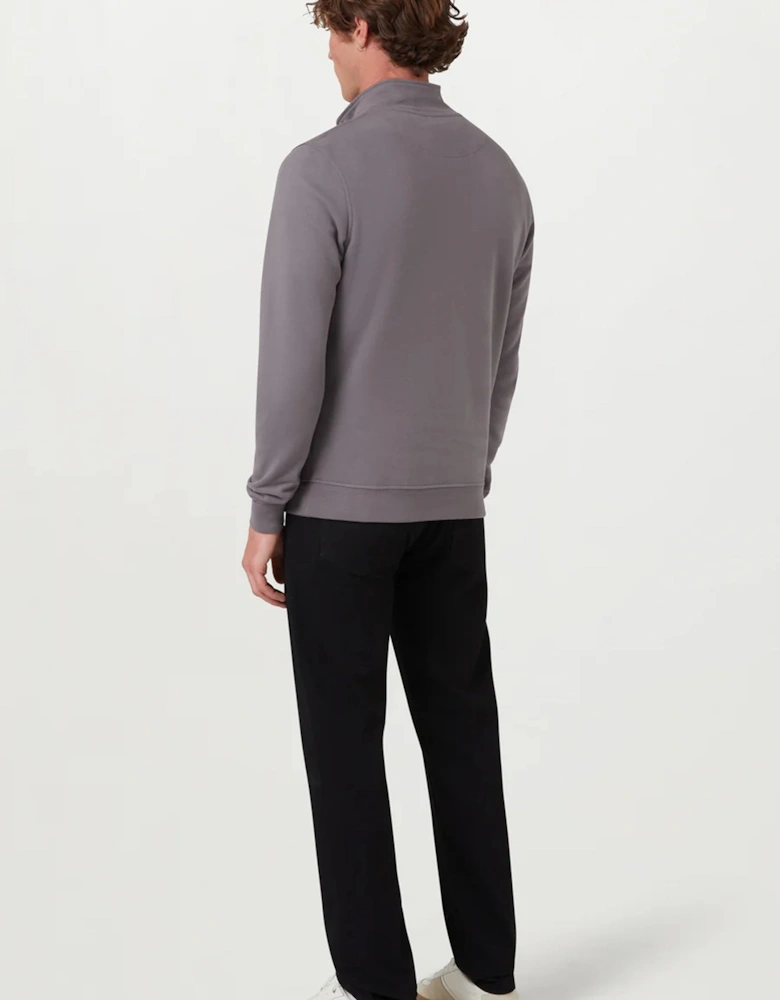 Quarter Zip Sweatshirt Taupe