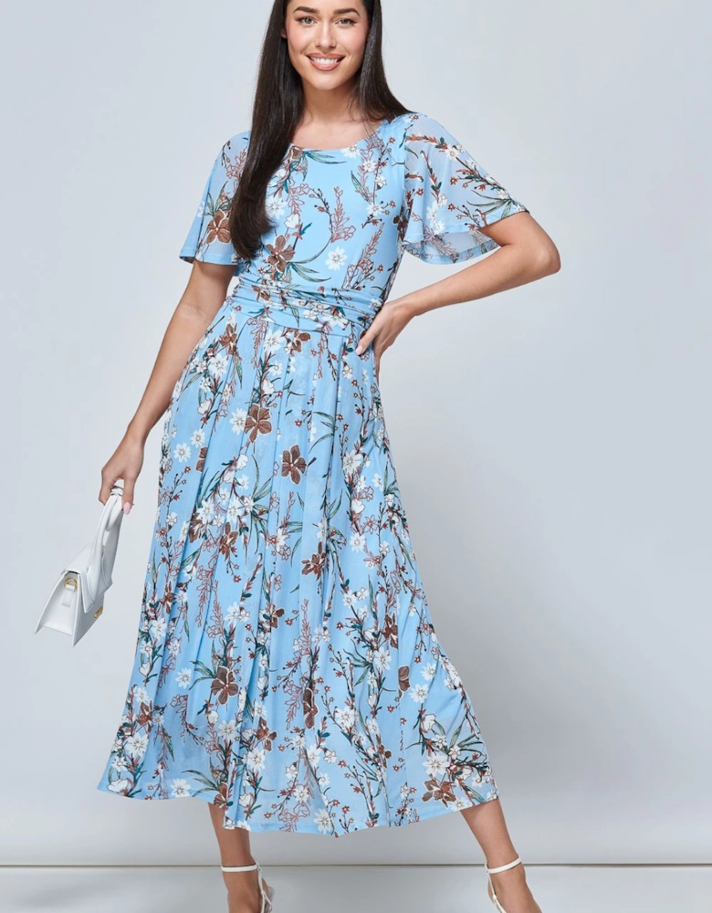 Giana Mesh Maxi Dress