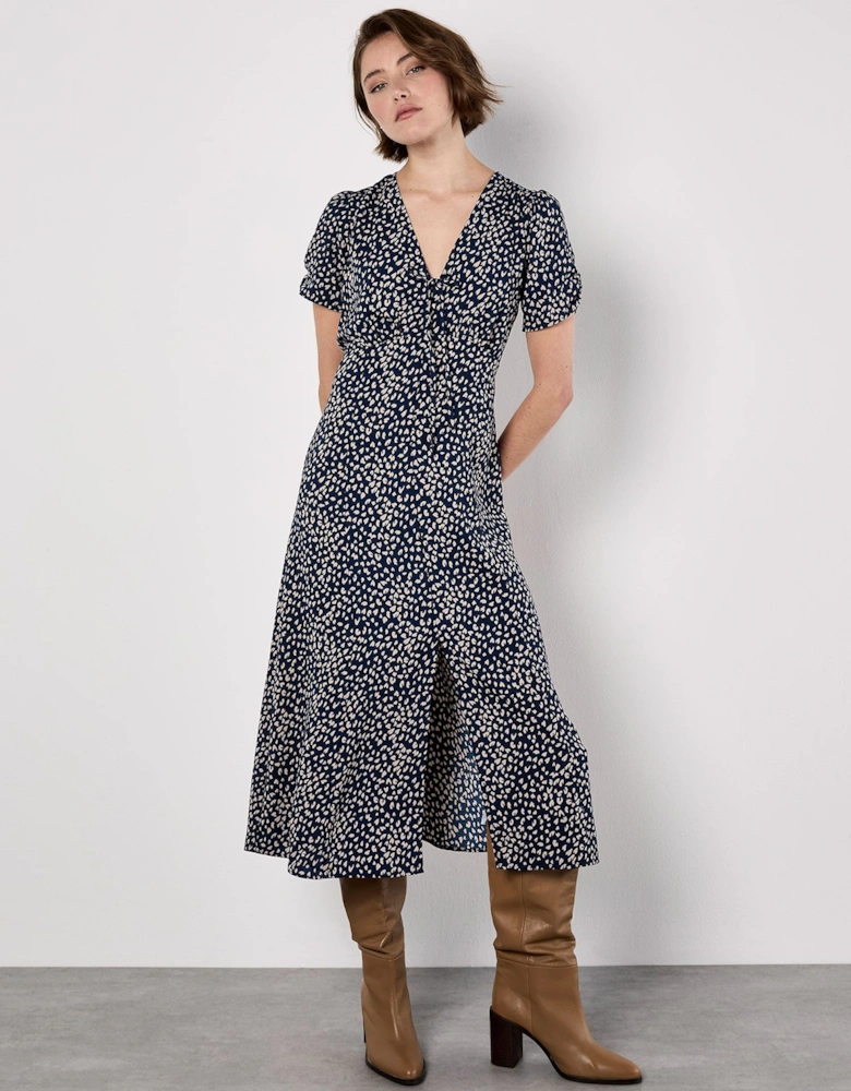 Animal Print Midaxi Dress
