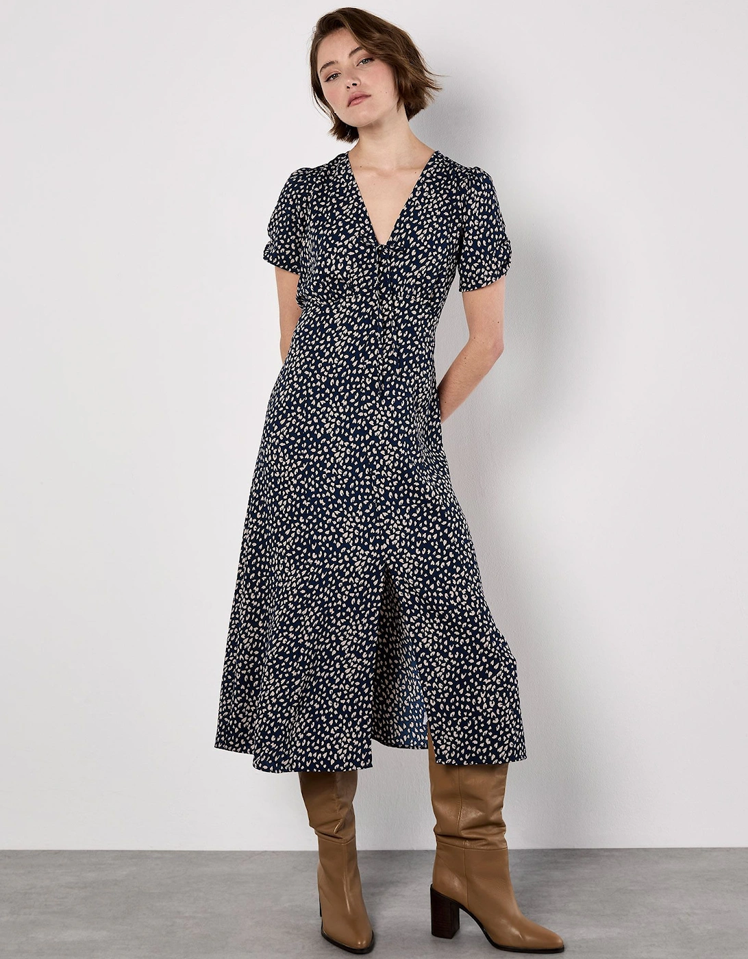 Animal Print Midaxi Dress, 2 of 1