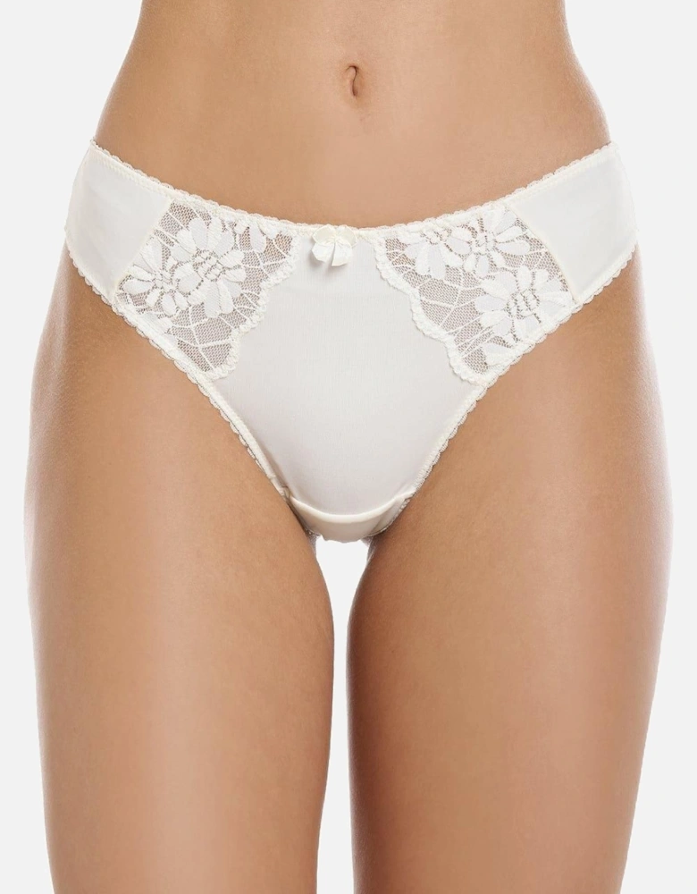 Three Pack Classic Lace Thong