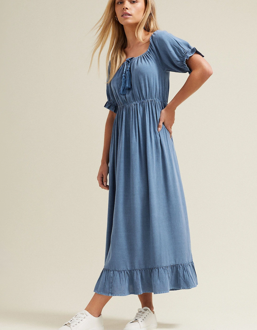 Petite Tassel Detail Dress, 2 of 1