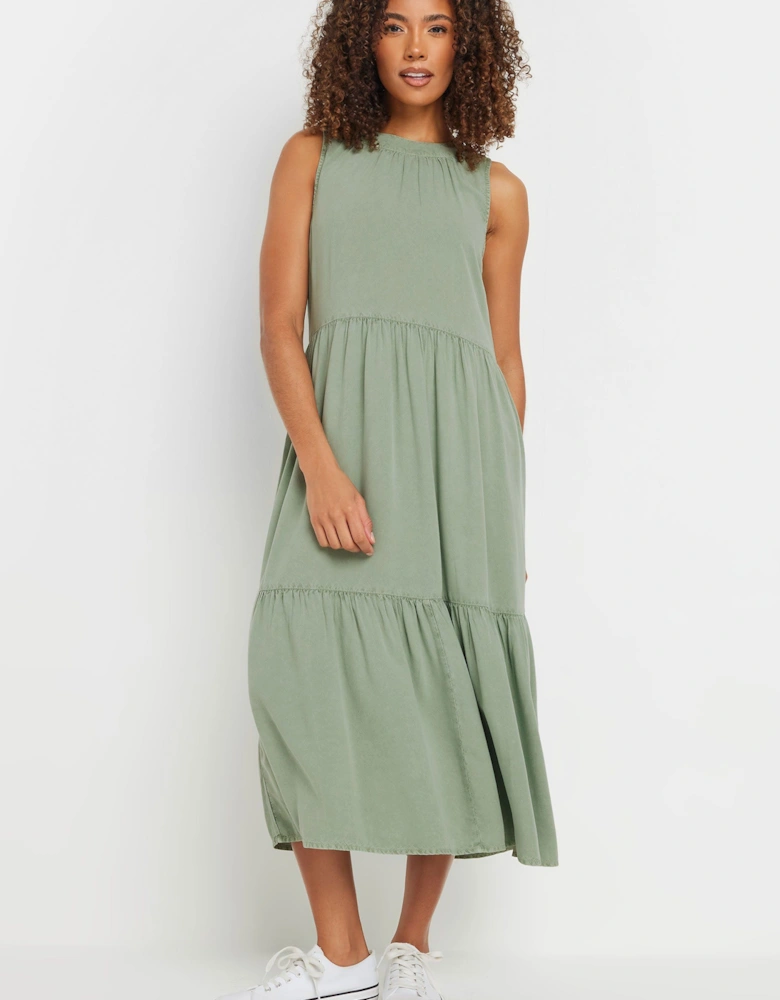 Tiered Midaxi Dress