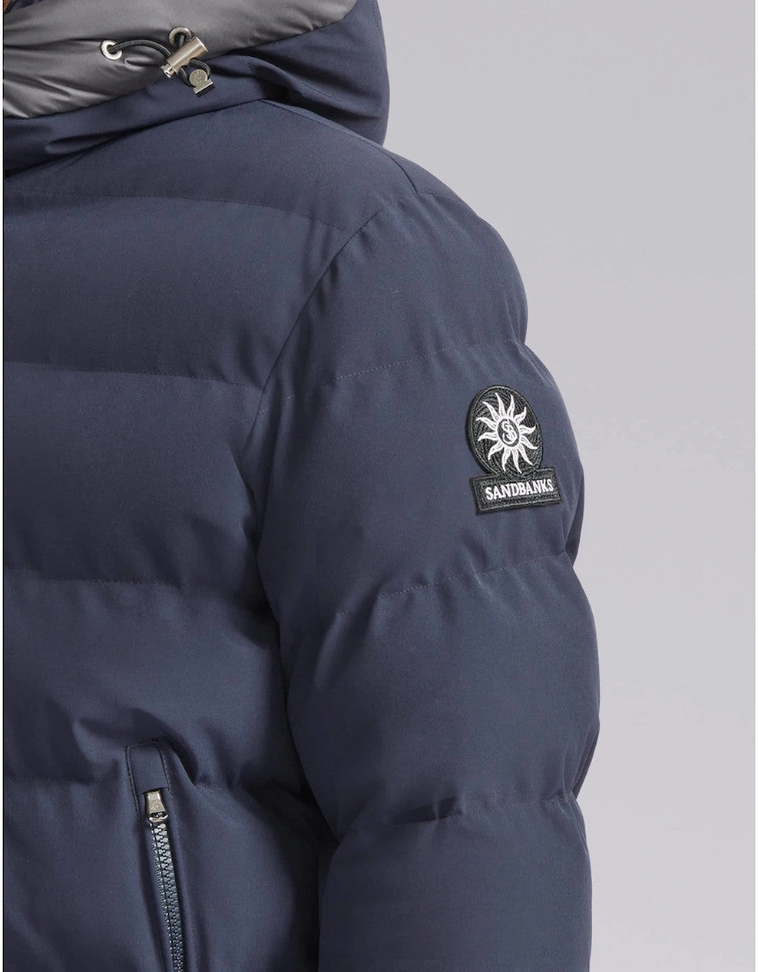 Banks Short Puffer  Navy