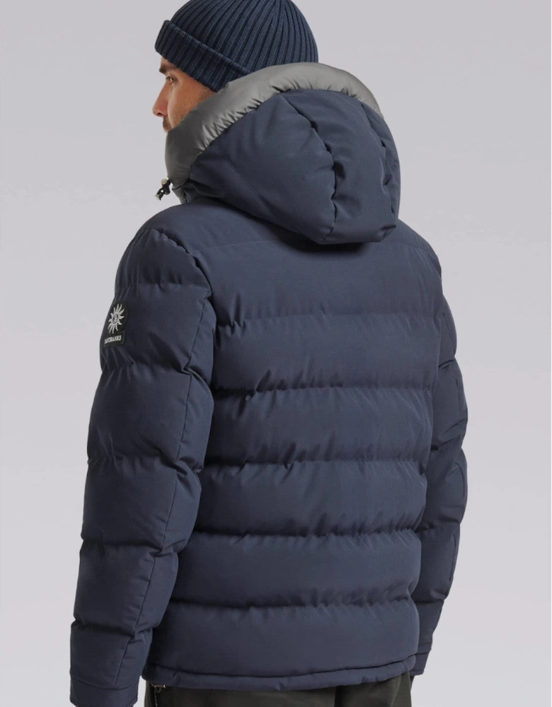 Banks Short Puffer  Navy