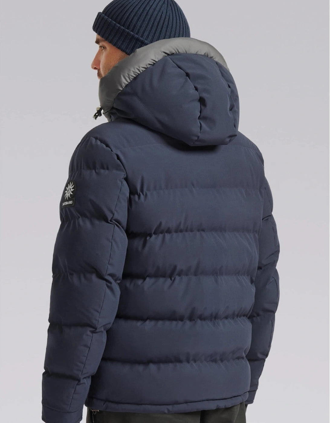 Banks Short Puffer  Navy