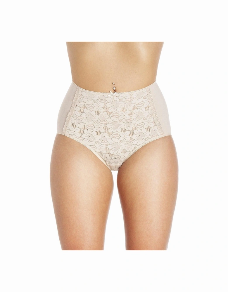 Three Pack Lace Front Full Briefs