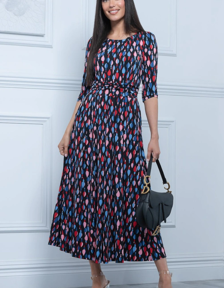 Sienna 3/4 Sleeved Maxi Dress