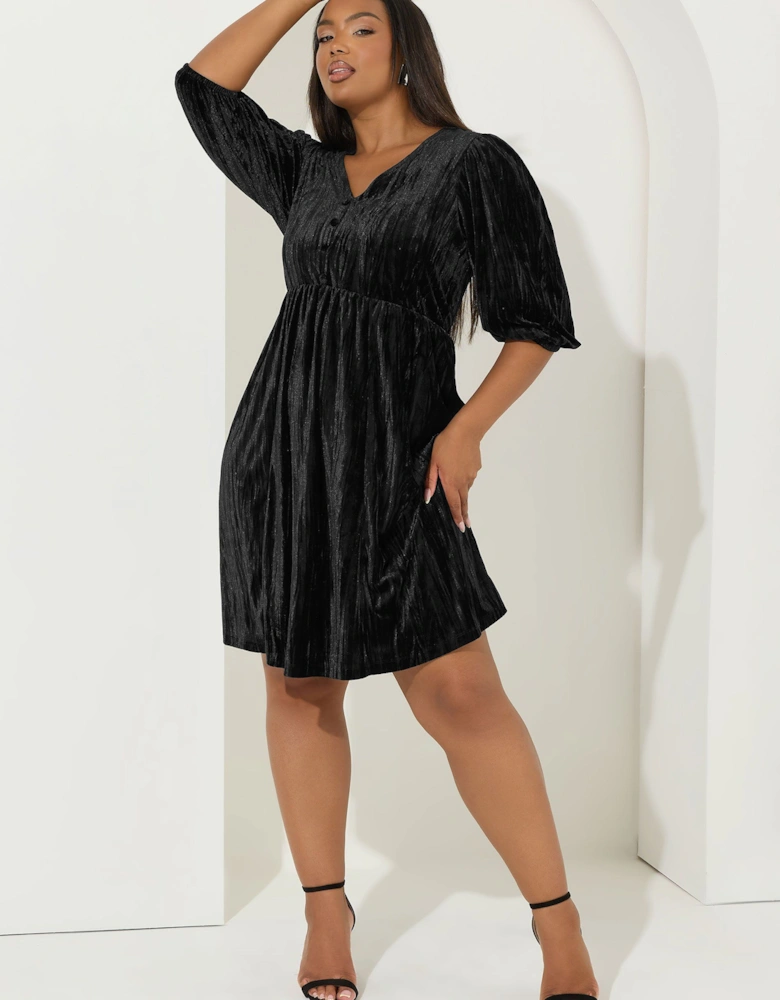Velvet Tea Dress