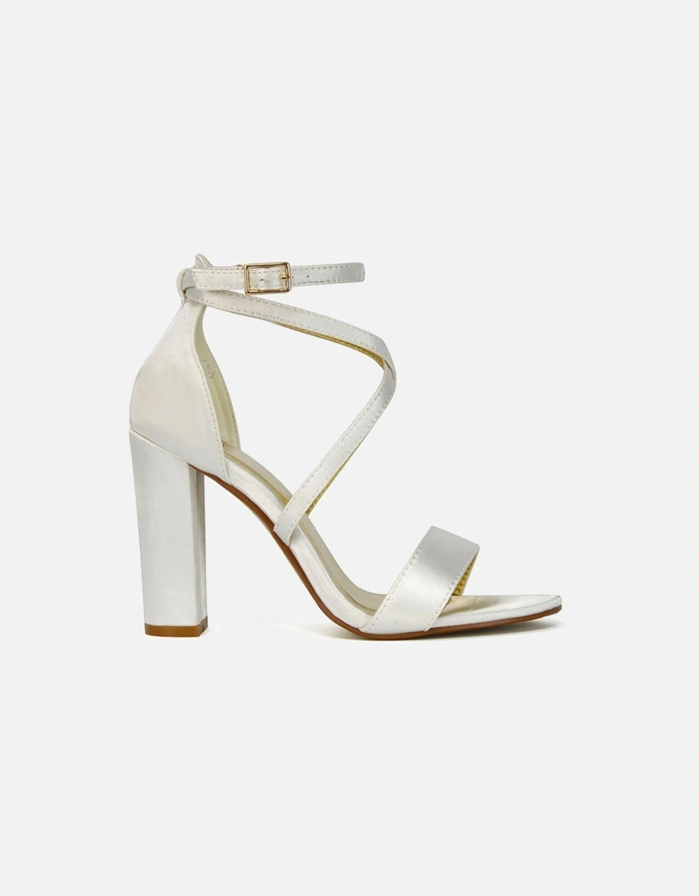 'Briella' Strappy High Block Heel Sandals