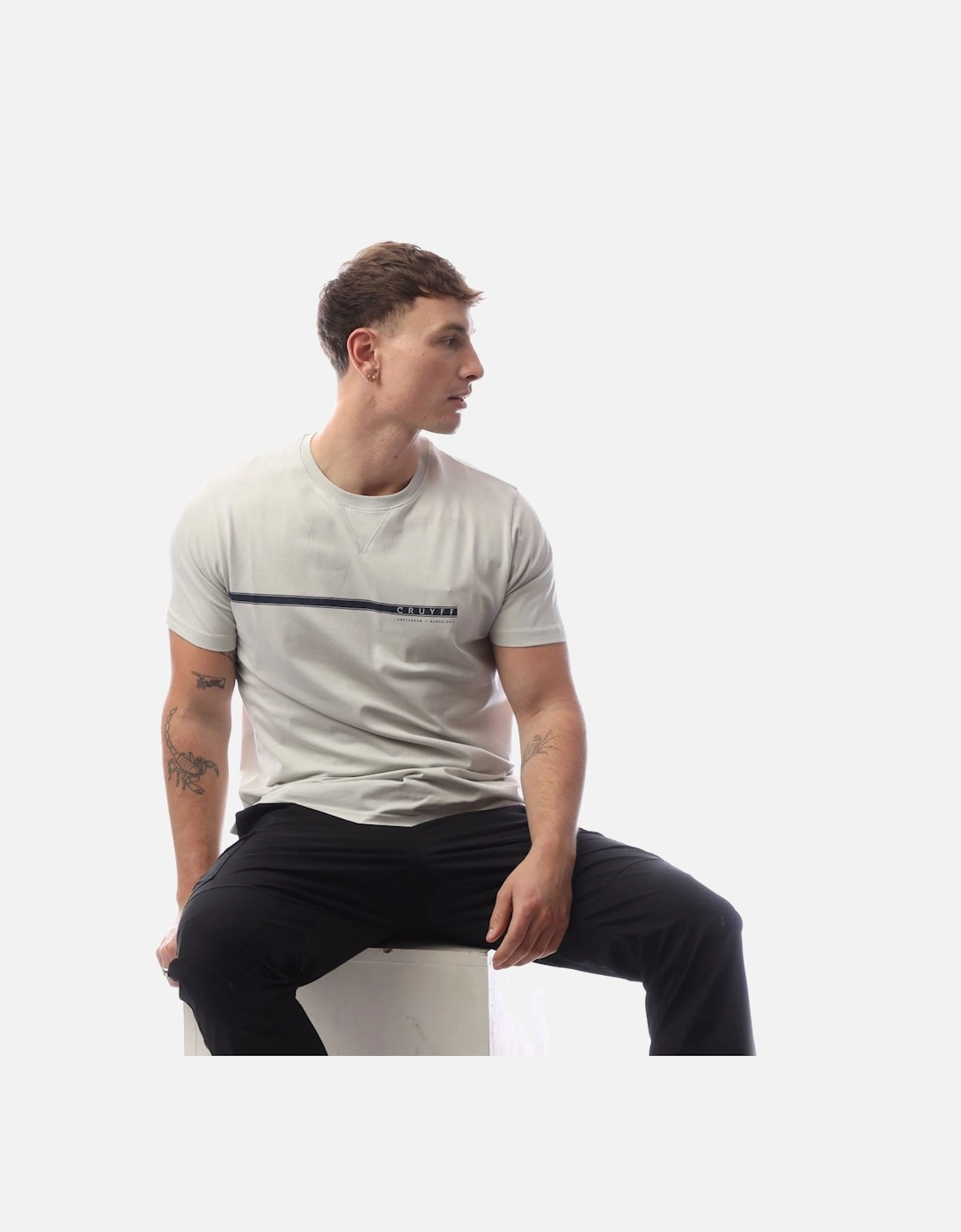 Linear Graphic T-Shirt