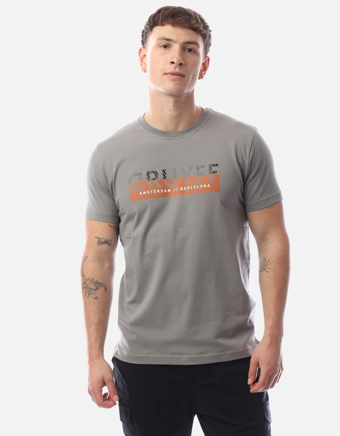 Glossy Chest Print T-Shirt, 5 of 4