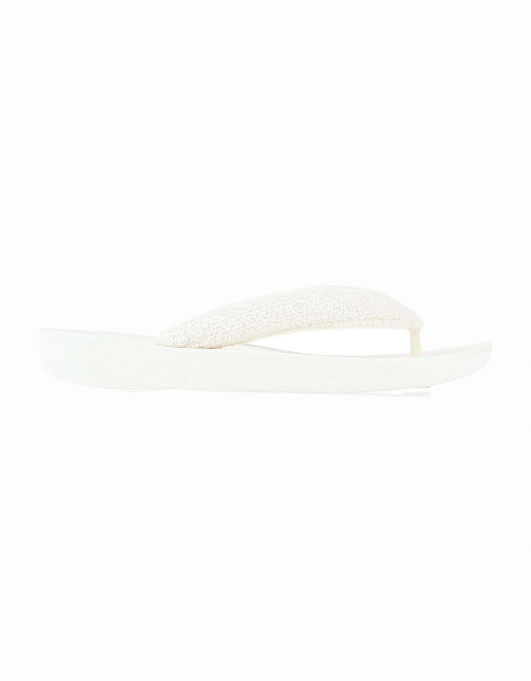 Womens iQushion Towelling Flip Flops, 6 of 5